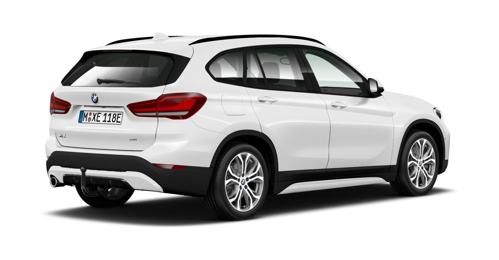 BMW BMW X in Weiß von hinten