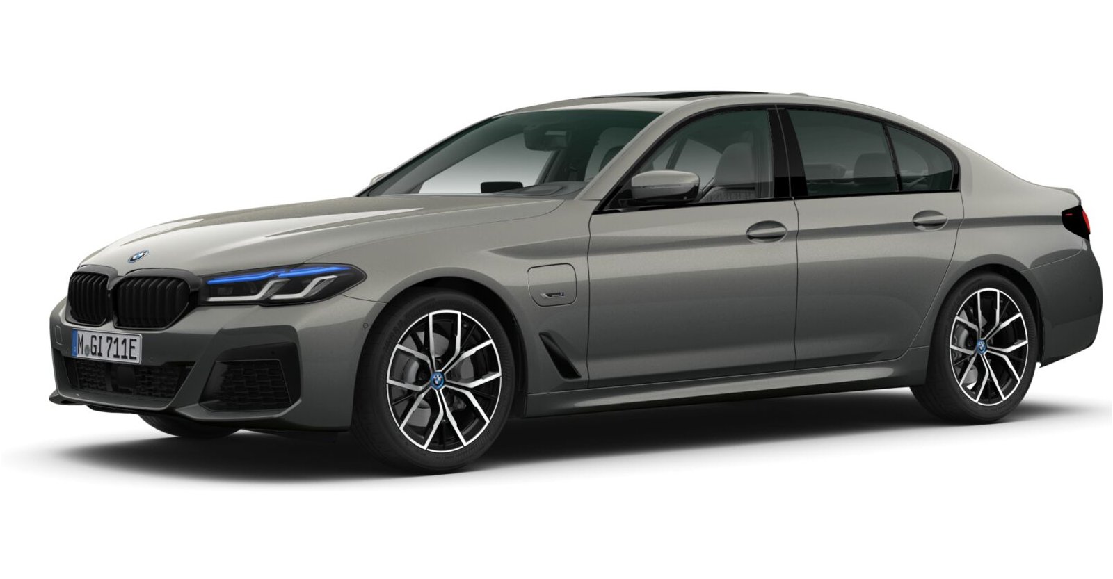 BMW BMW 5er in Grau von vorne BMW BMW 5er in Grau von vorne