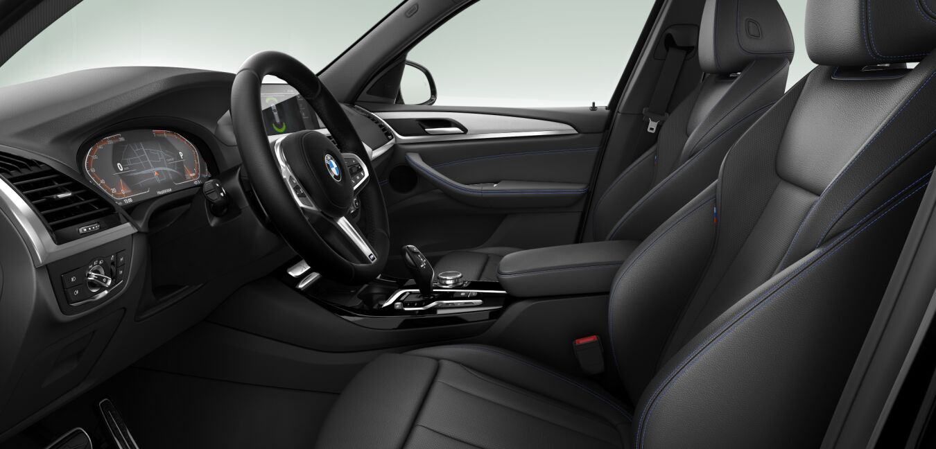 BMW BMW X im Innenraum seitlich