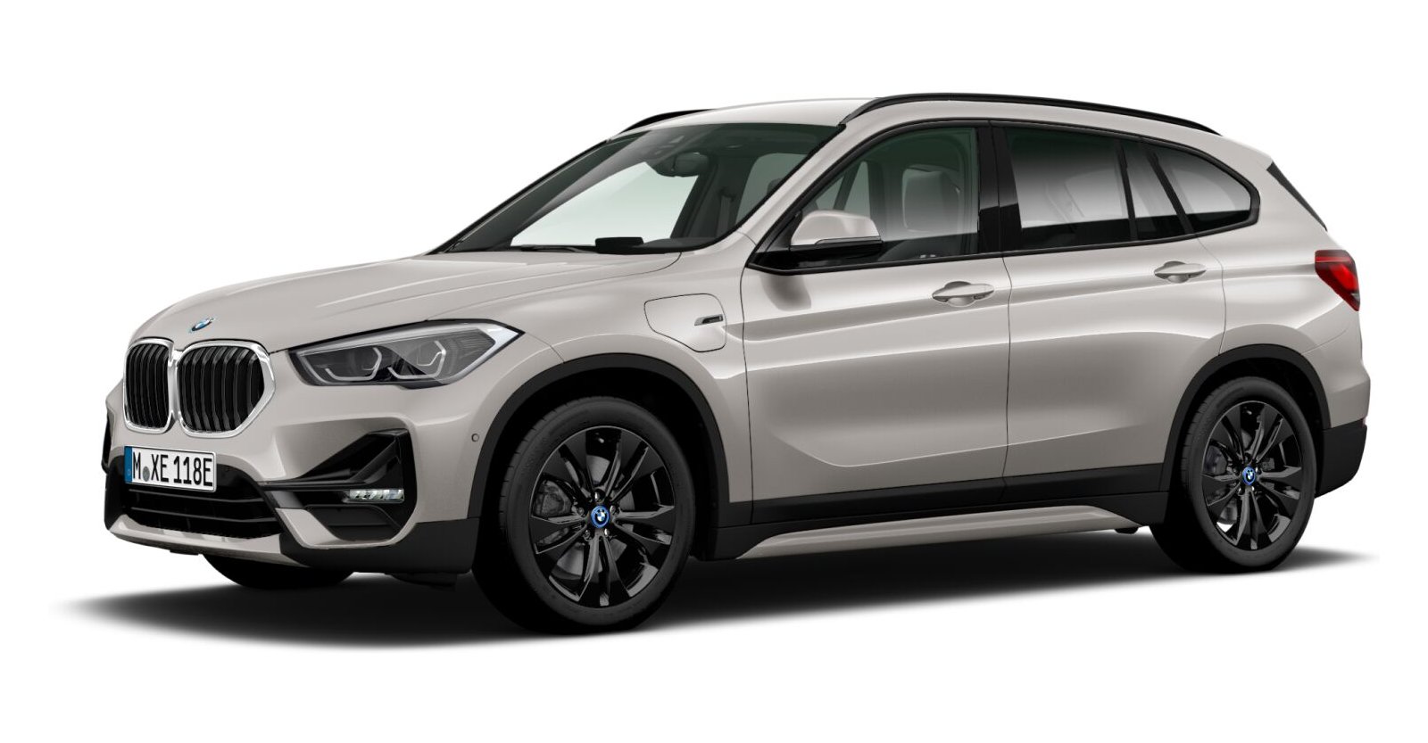 BMW BMW X in Silber von vorne BMW BMW X in Silber von vorne