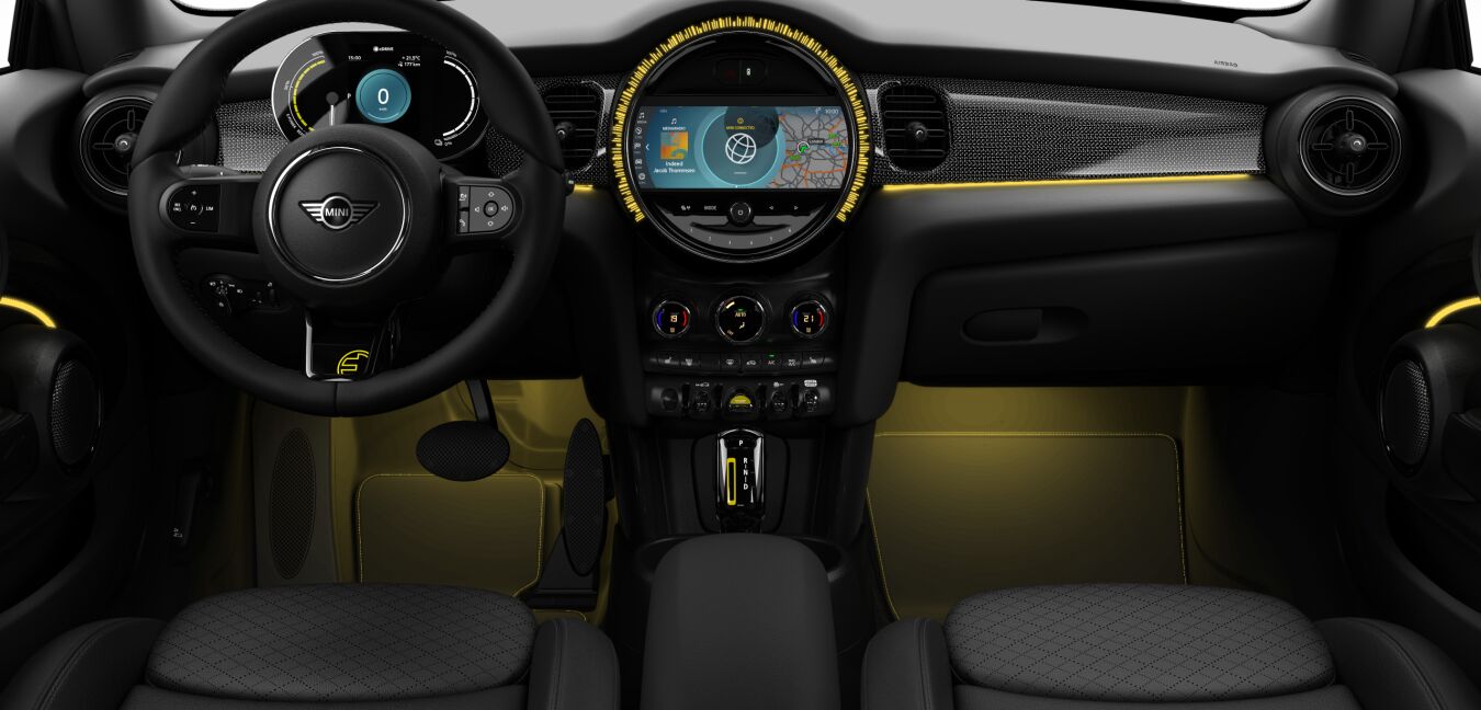 MINI MINI 3-Türer im Innenraum von vorne