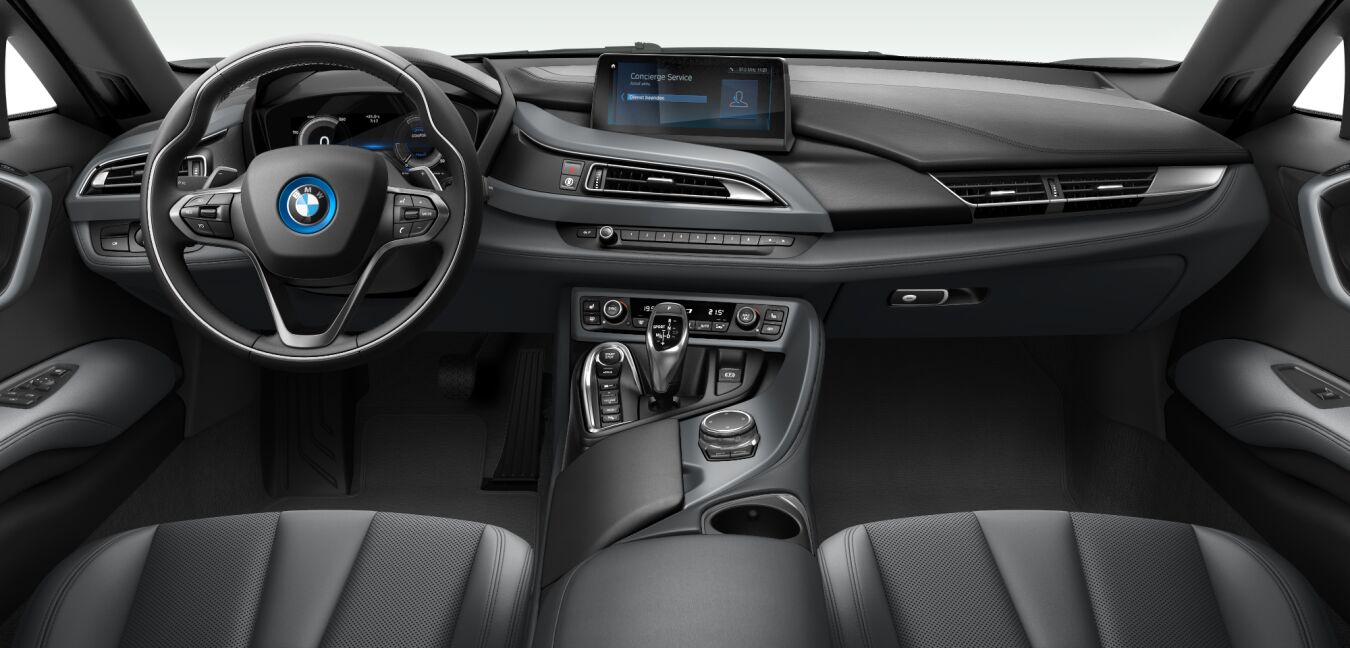 BMW BMW I im Innenraum von vorne BMW BMW I im Innenraum von vorne