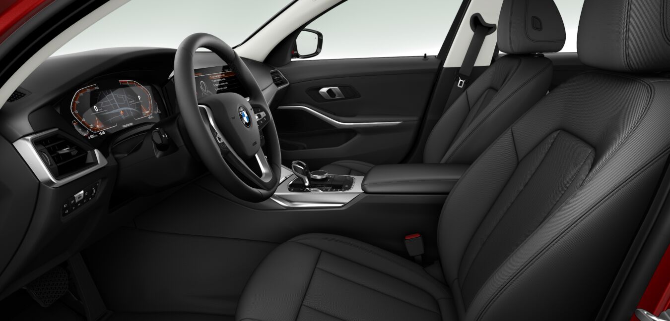 BMW BMW 3er im Innenraum seitlich