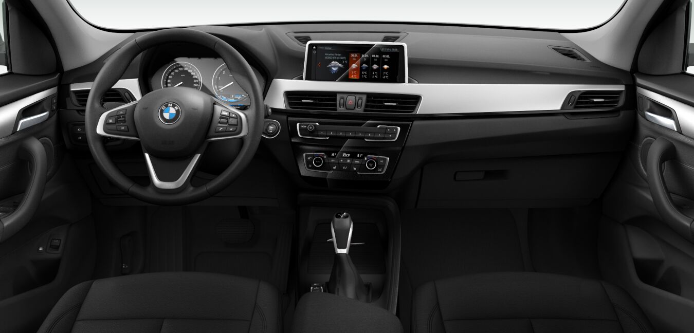 BMW BMW X im Innenraum von vorne