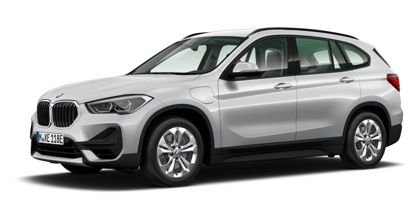 BMW BMW X in Silber von vorne