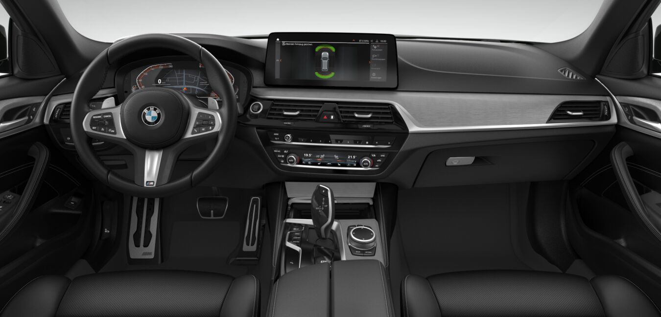 BMW BMW 5er im Innenraum von vorne BMW BMW 5er im Innenraum von vorne