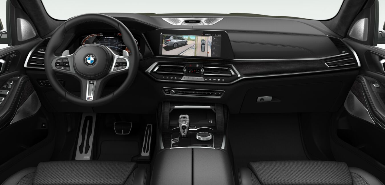 BMW BMW X im Innenraum von vorne
