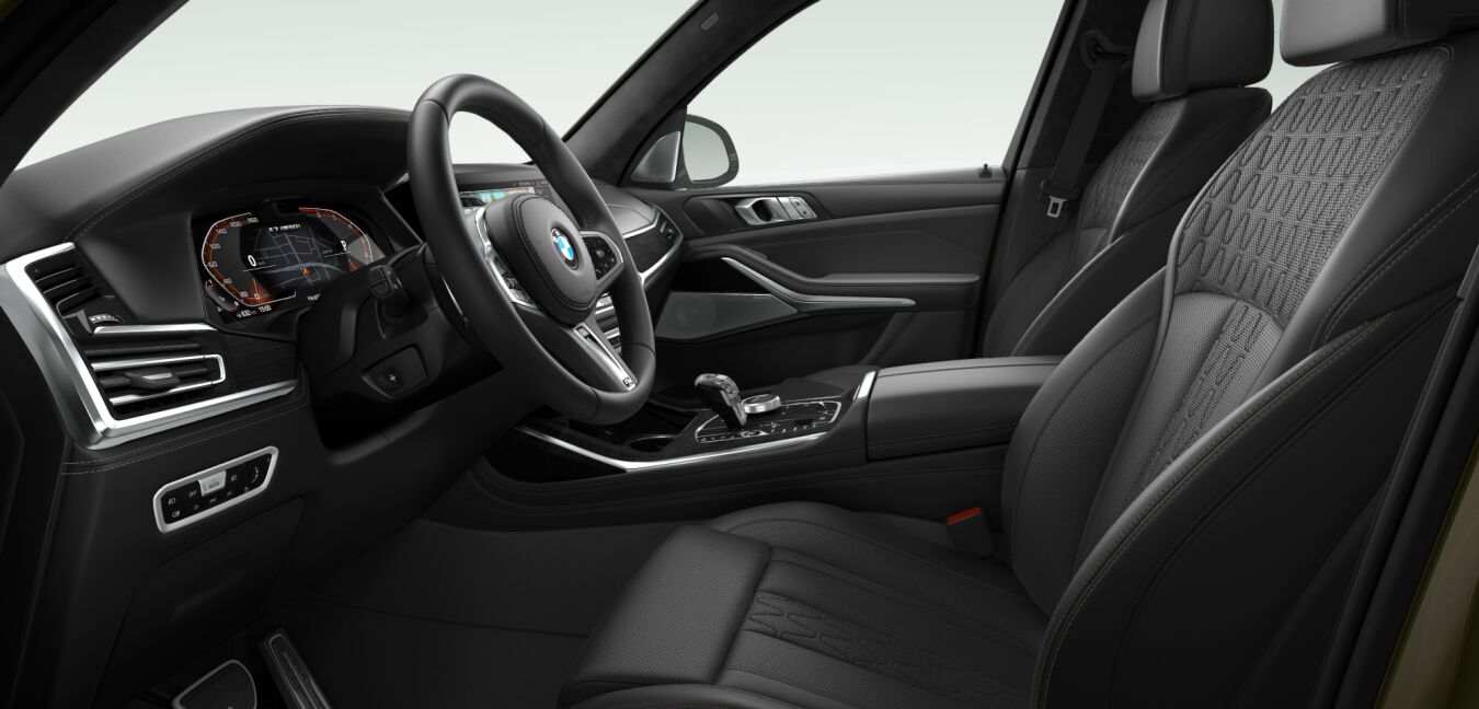 BMW BMW X im Innenraum seitlich