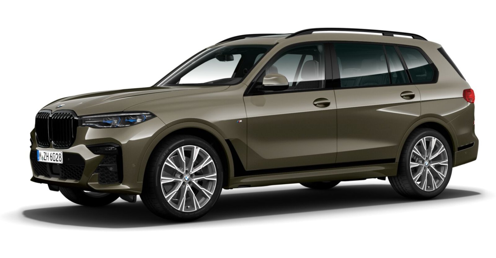 BMW BMW X in Grün von vorne