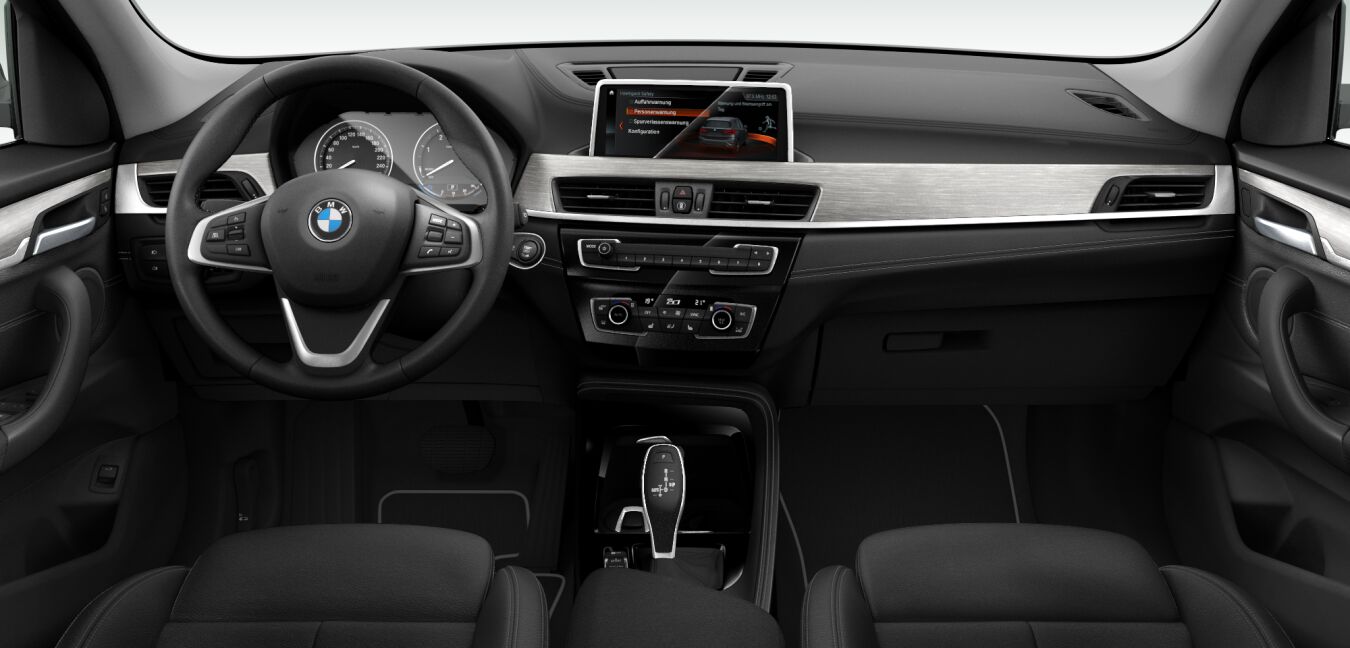 BMW BMW X im Innenraum von vorne
