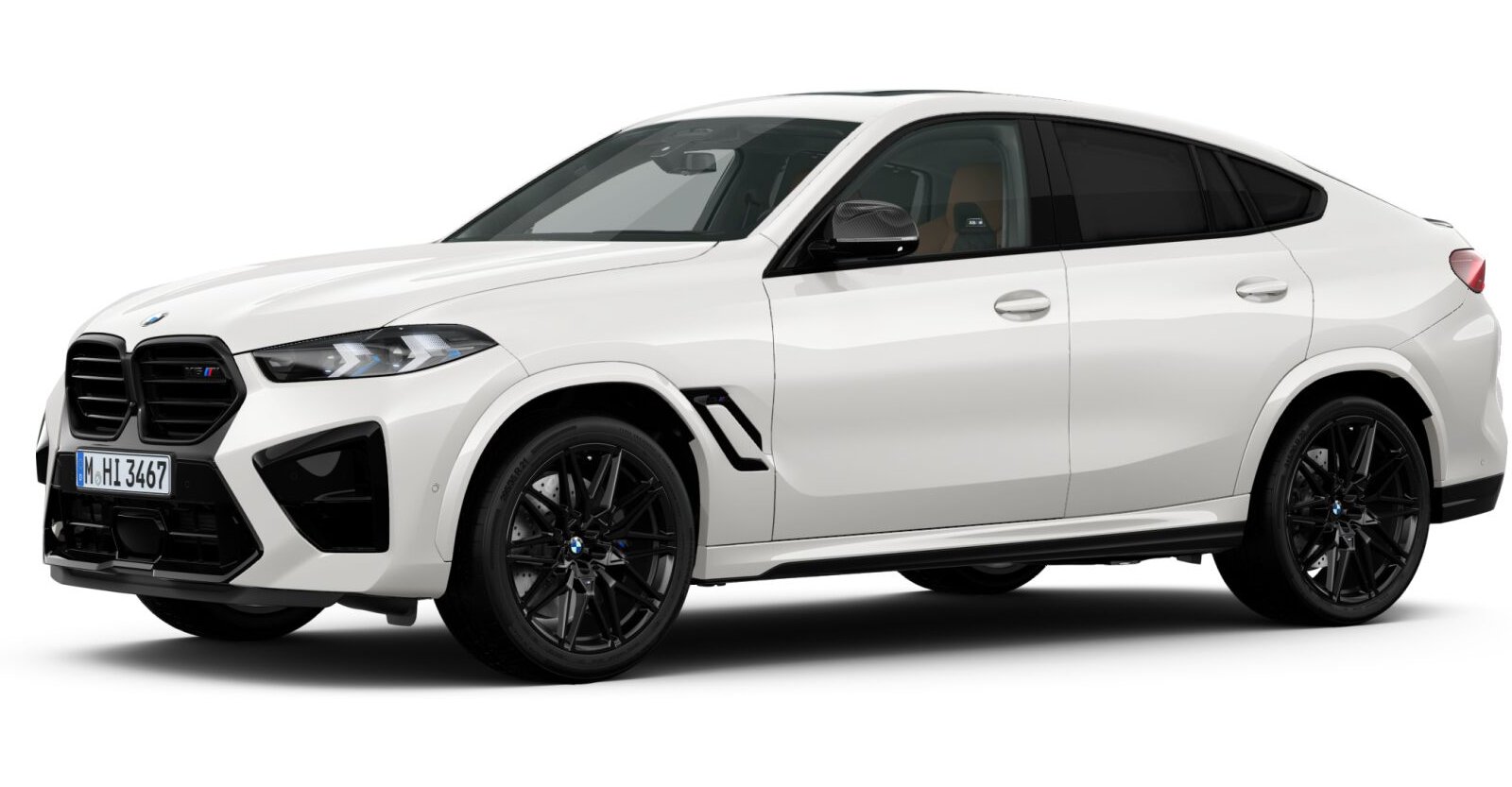 BMW X6 M in Individual von vorne BMW X6 M in Individual von vorne