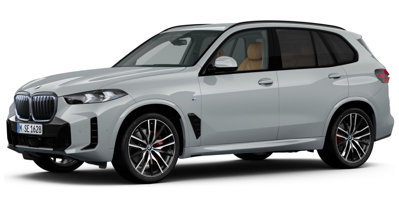 BMW X5 xDrive30d in Grau von vorne BMW X5 xDrive30d in Grau von vorne