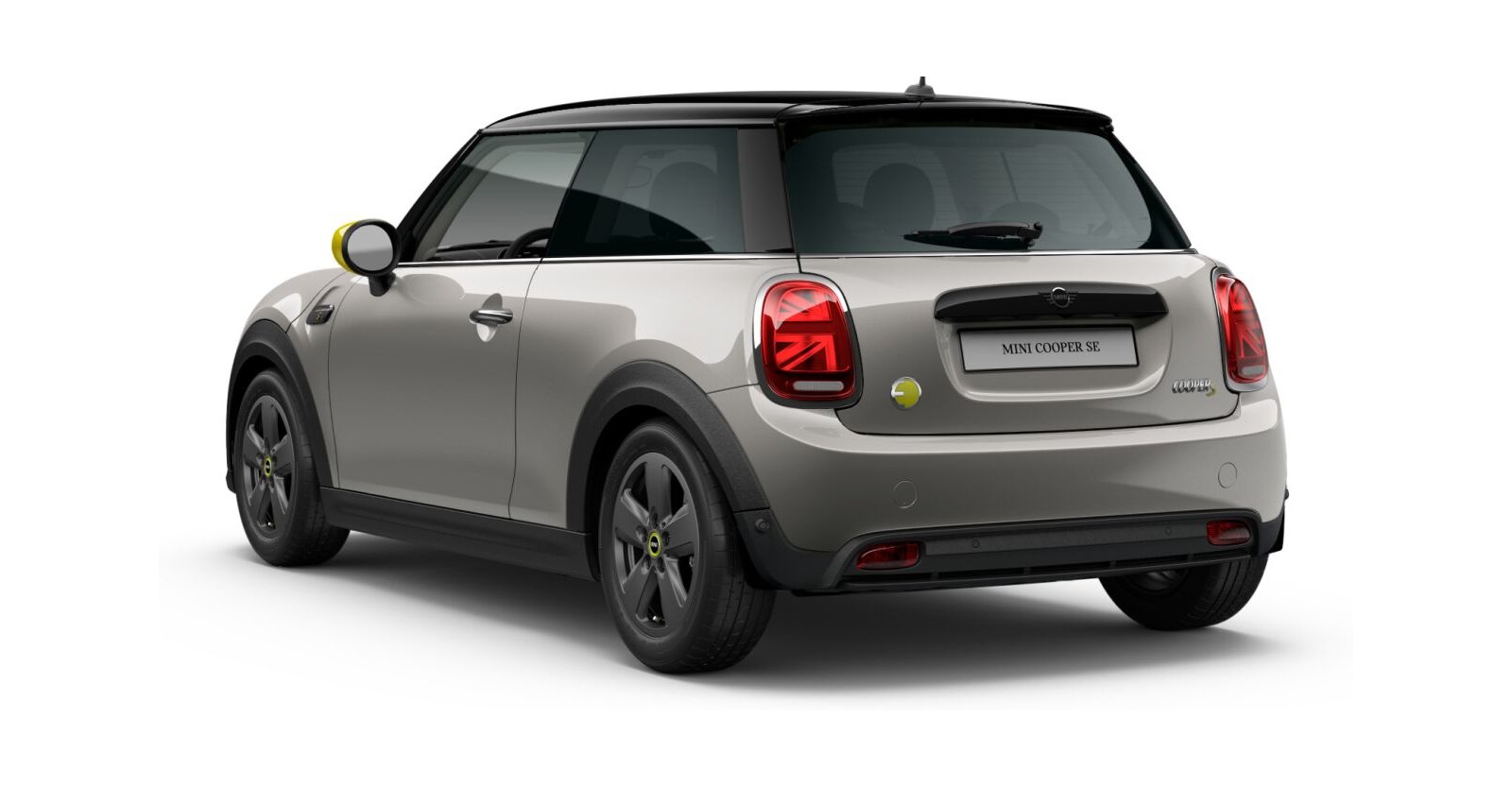 MINI MINI 3-Türer in Silber von hinten MINI MINI 3-Türer in Silber von hinten