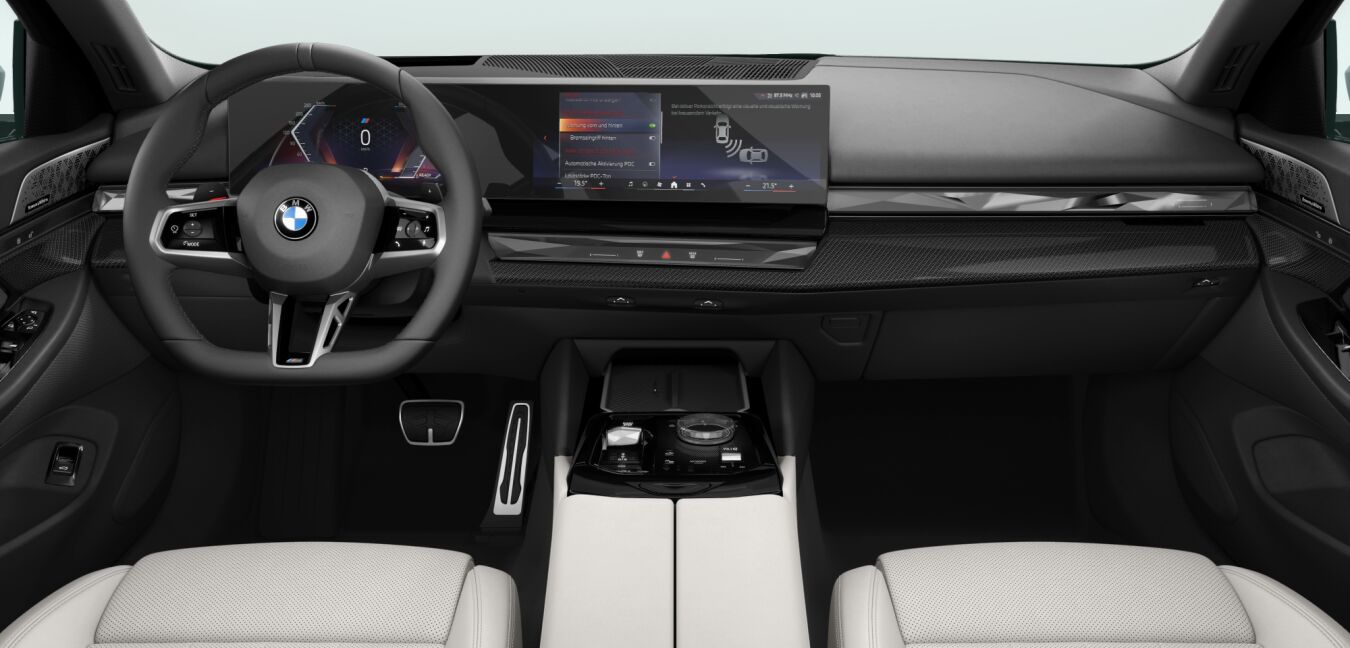 BMW BMW 5er im Innenraum von vorne BMW BMW 5er im Innenraum von vorne