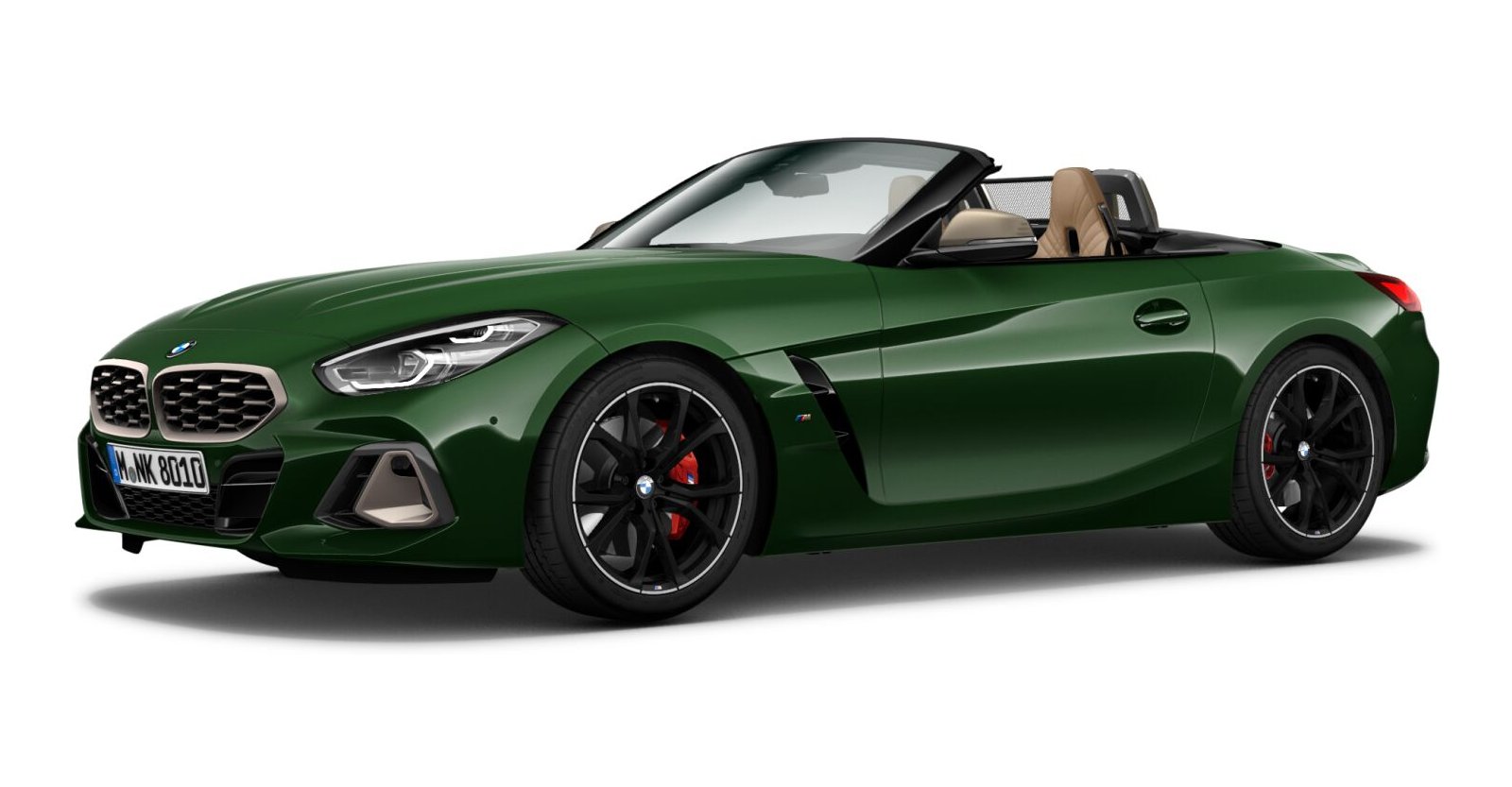 BMW BMW Z in Grün von vorne BMW BMW Z in Grün von vorne