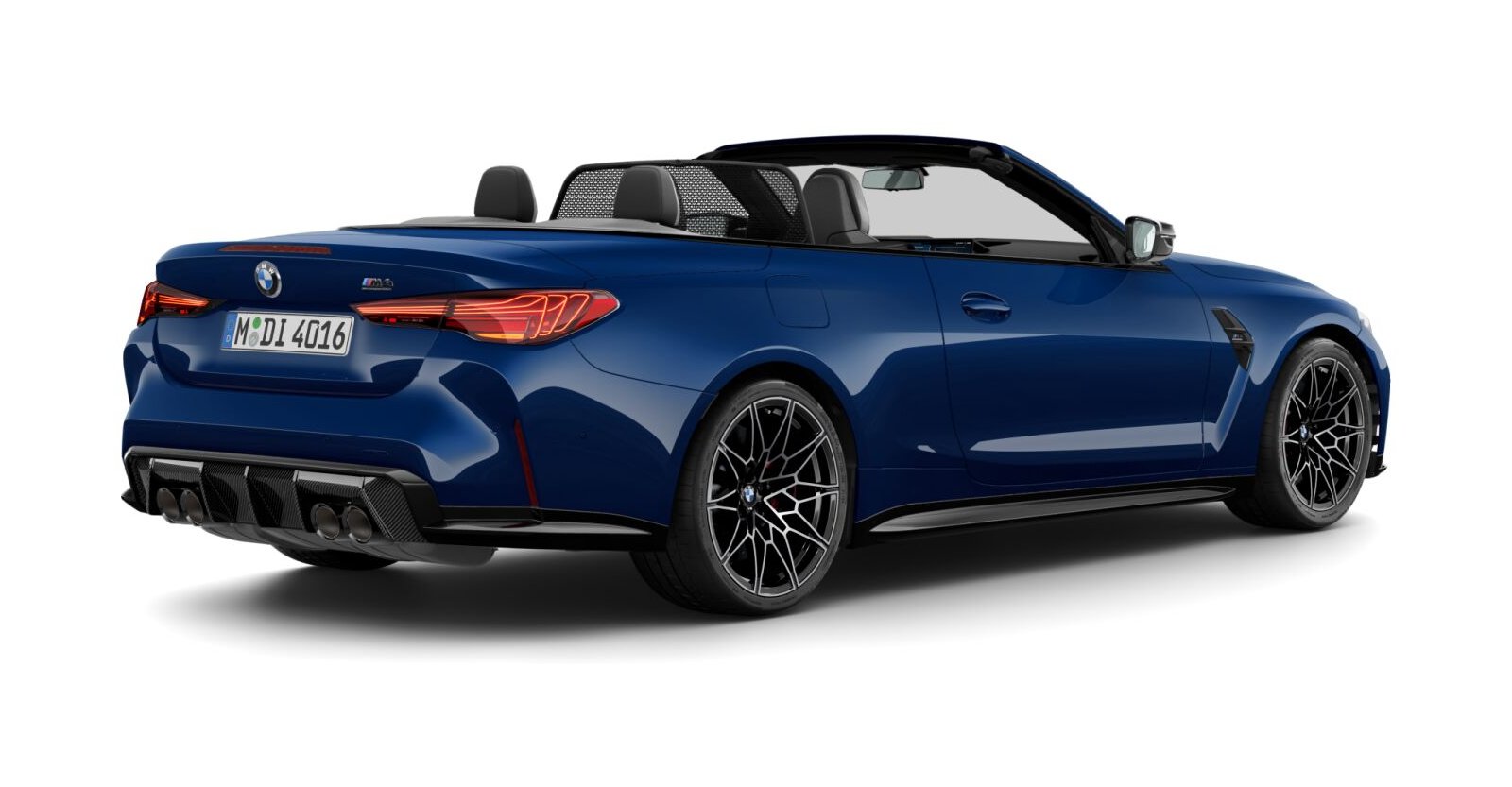 BMW BMW M in Blau von hinten BMW BMW M in Blau von hinten