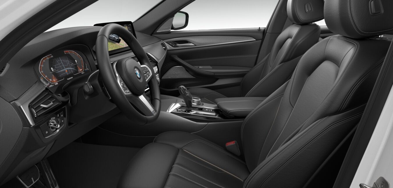 BMW BMW 5er im Innenraum seitlich BMW BMW 5er im Innenraum seitlich