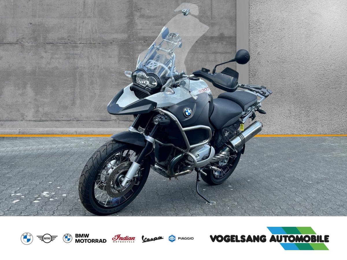 BMW R 1200 GS Adventure in Weiß von vorne BMW R 1200 GS Adventure in Weiß von vorne