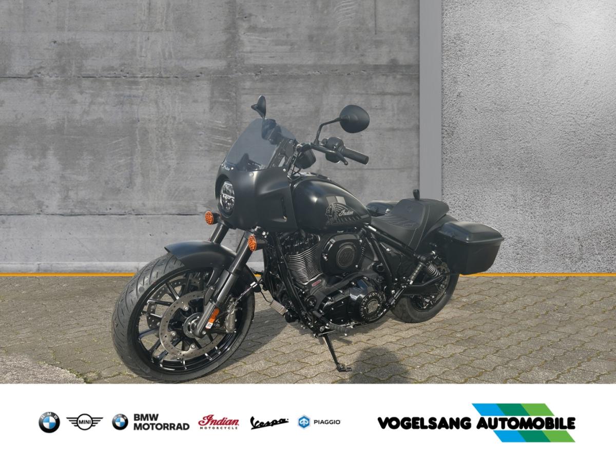 INDIAN Sport Chief RT in Schwarz von vorne INDIAN Sport Chief RT in Schwarz von vorne