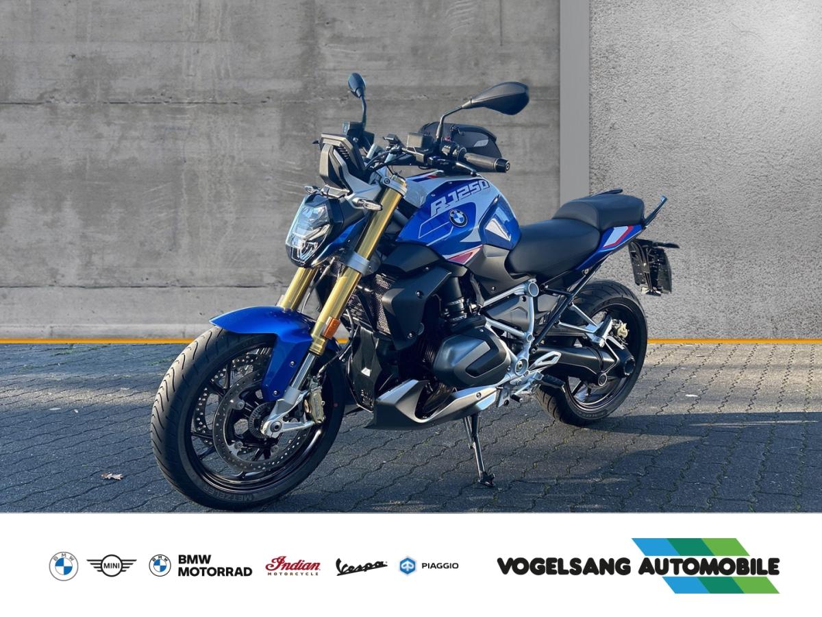 BMW R 1250 R in Blau von vorne BMW R 1250 R in Blau von vorne