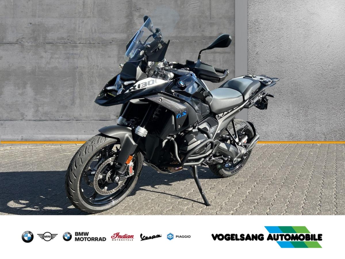 BMW R 1300 GS in Schwarz von vorne BMW R 1300 GS in Schwarz von vorne