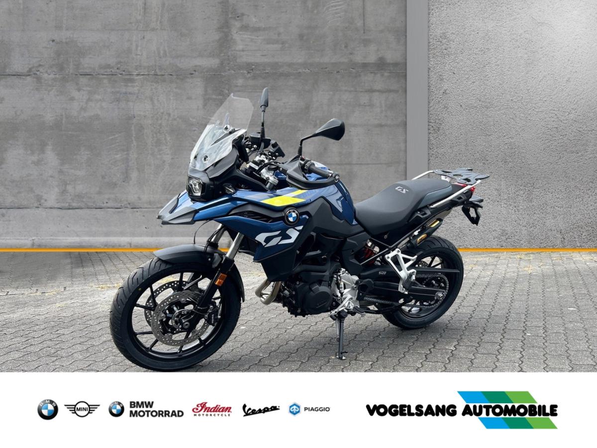 BMW F 800 GS Dynamik-Paket, Komfort-Paket, RDC, Haupts in Blau von vorne BMW F 800 GS Dynamik-Paket, Komfort-Paket, RDC, Haupts in Blau von vorne