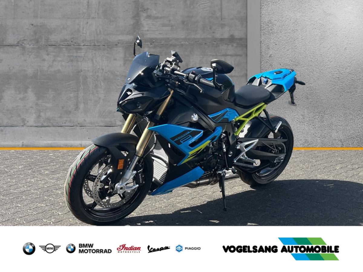 BMW S 1000 R in Blau von vorne BMW S 1000 R in Blau von vorne