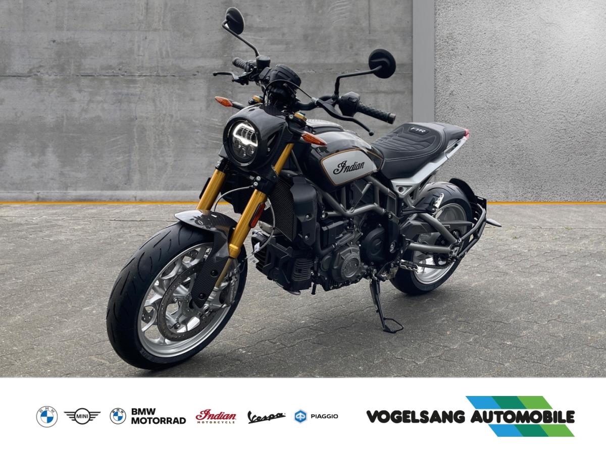 INDIAN FTR R Carbon 1200 in Grau von vorne INDIAN FTR R Carbon 1200 in Grau von vorne