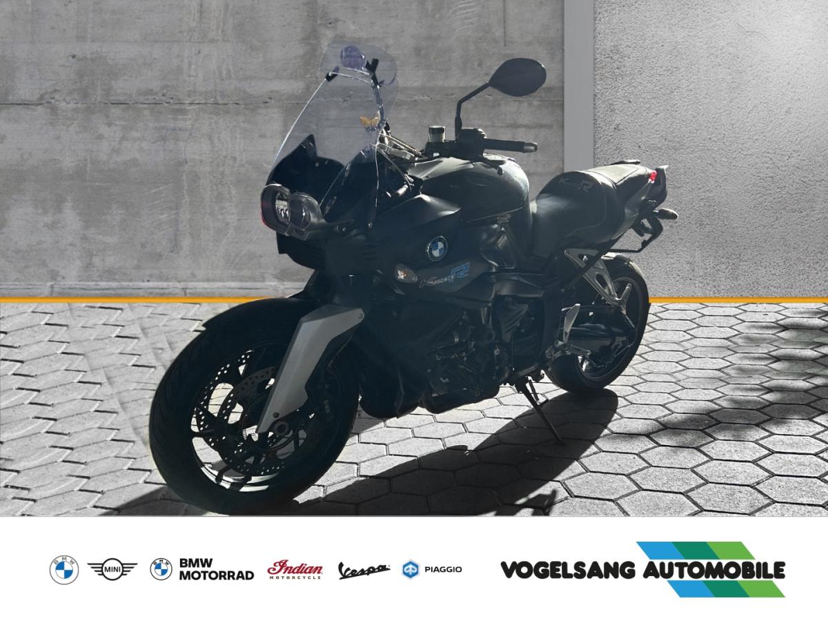 BMW K 1200 R in Silber von vorne BMW K 1200 R in Silber von vorne