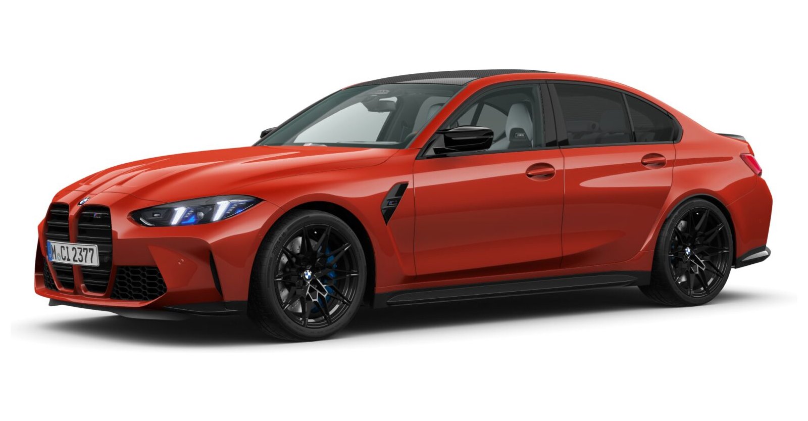 BMW BMW M in Rot von vorne BMW BMW M in Rot von vorne