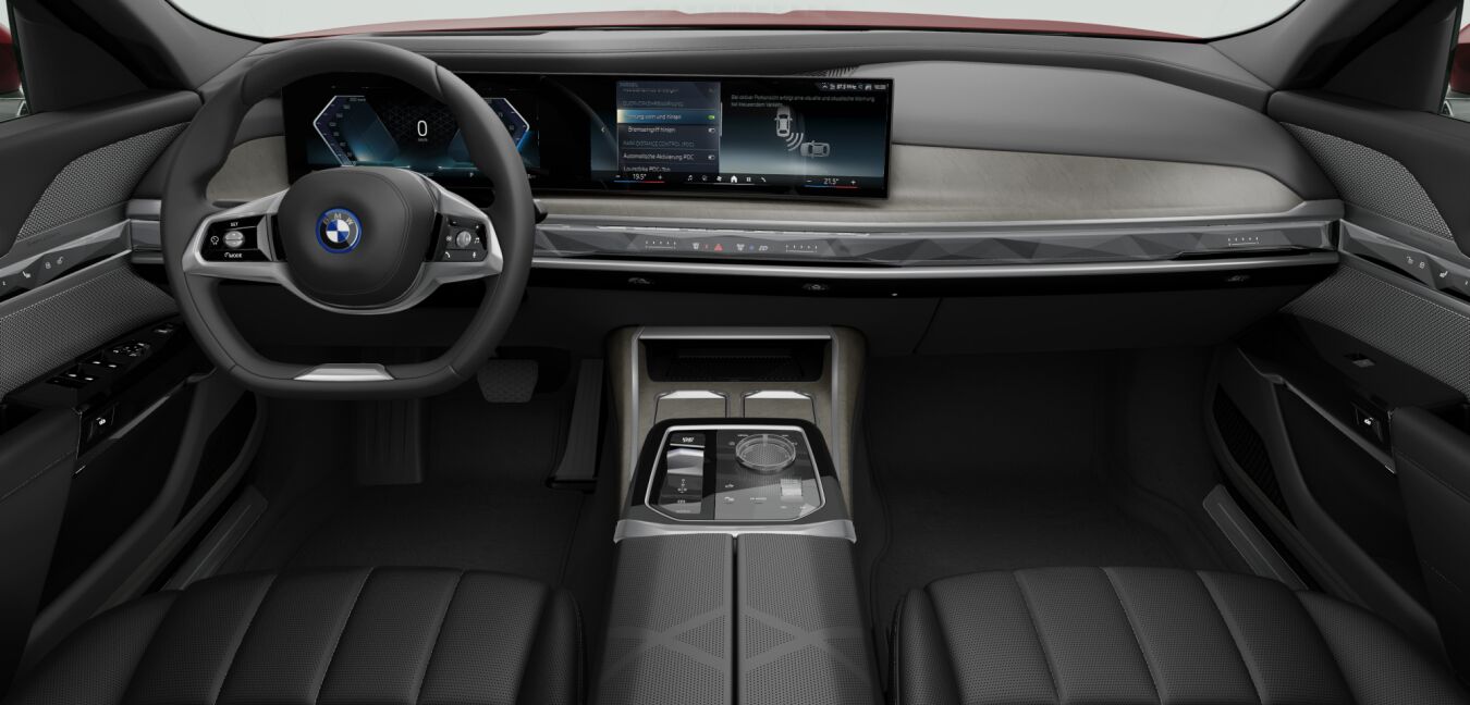 BMW BMW I im Innenraum von vorne