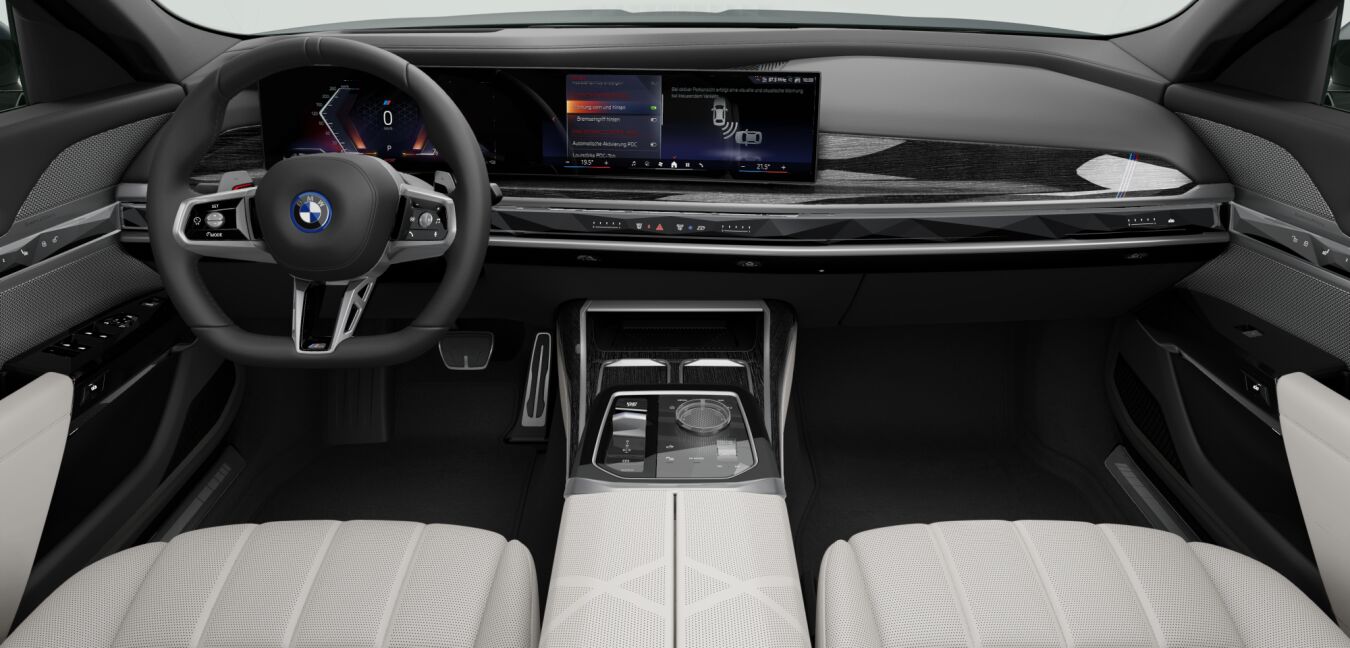 BMW BMW 7er im Innenraum von vorne BMW BMW 7er im Innenraum von vorne