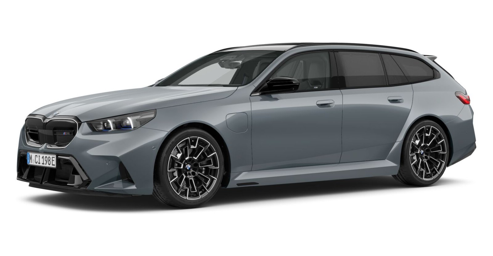 BMW M5 Touring in Grau von vorne BMW M5 Touring in Grau von vorne