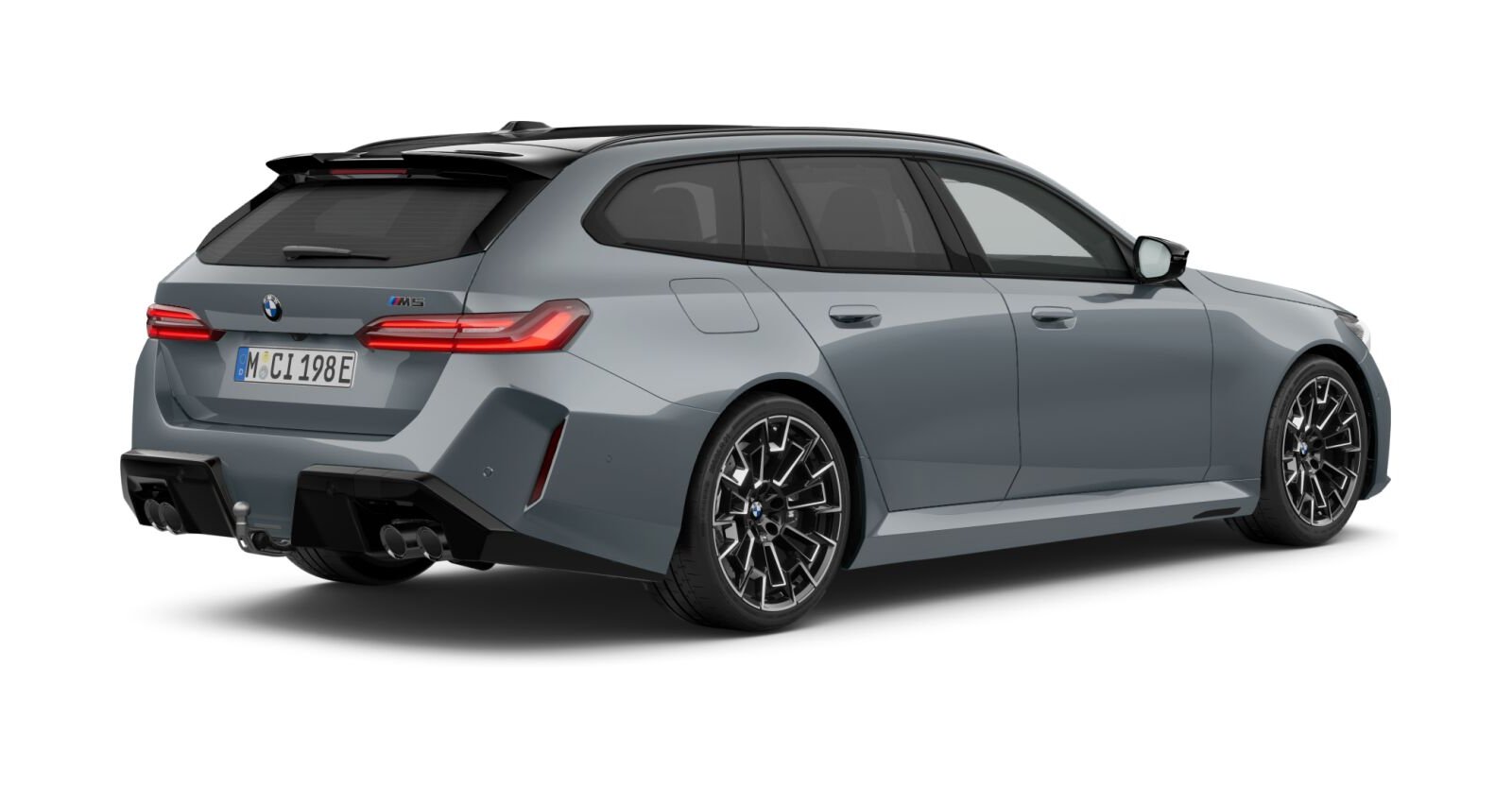 BMW BMW M in Grau von hinten
