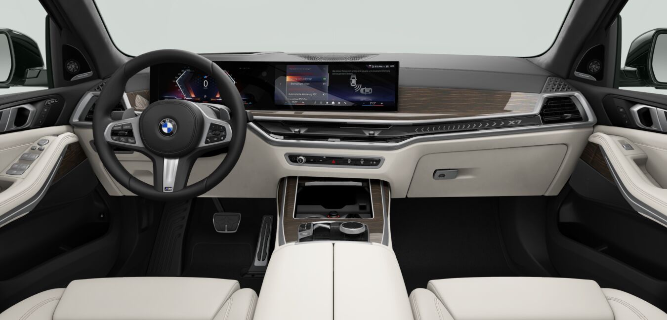 BMW BMW X im Innenraum von vorne