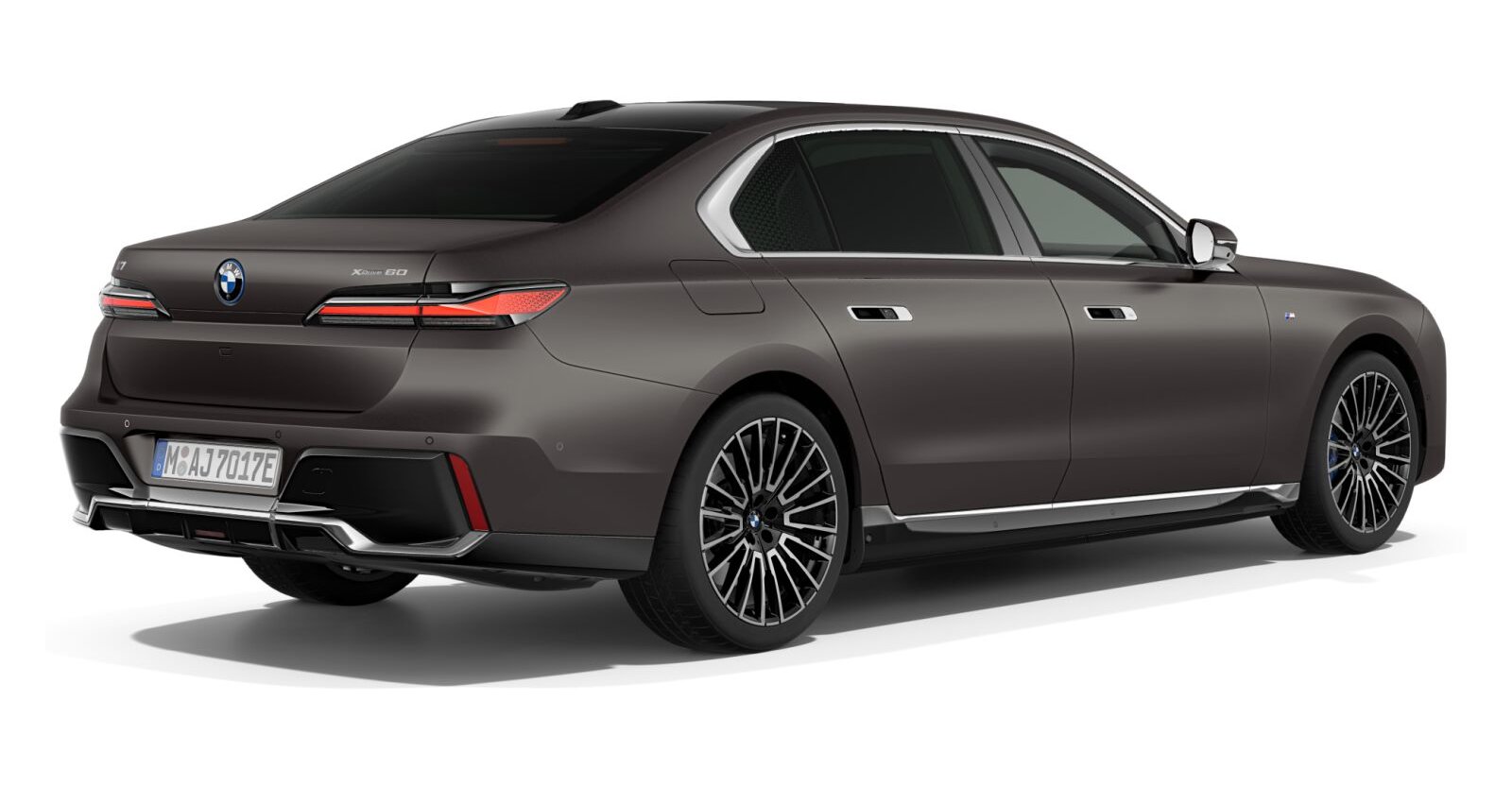 BMW BMW I in Grau von hinten