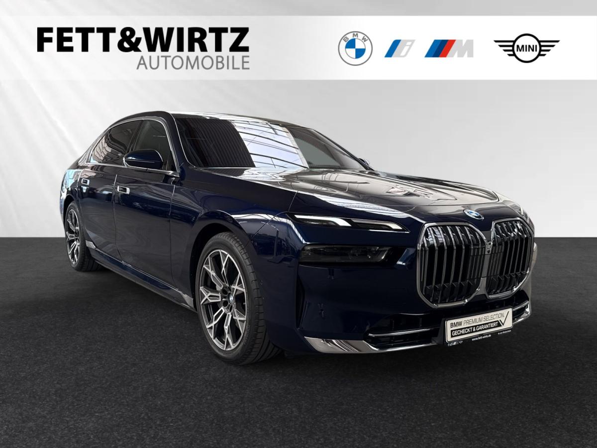 BMW 750e xDrive Limousine Originalaufnahme BMW 750e xDrive Limousine Originalaufnahme