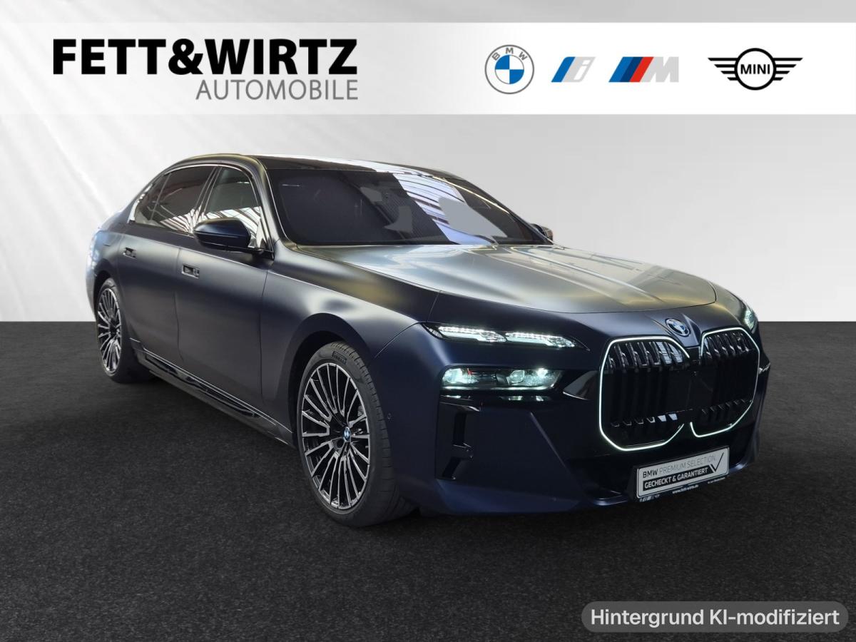 BMW 750e xDrive Limousine Originalaufnahme BMW 750e xDrive Limousine Originalaufnahme