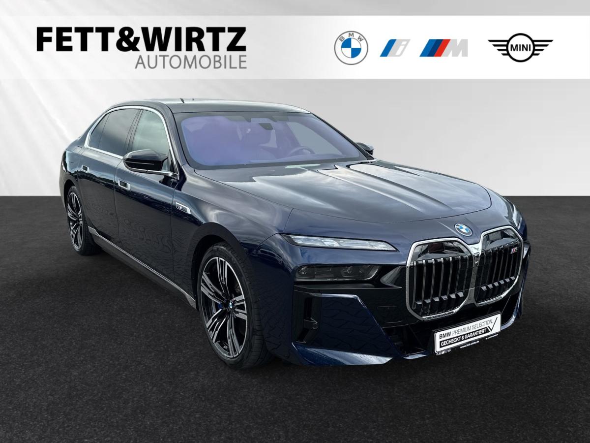 BMW M760e xDrive Limousine Originalaufnahme BMW M760e xDrive Limousine Originalaufnahme