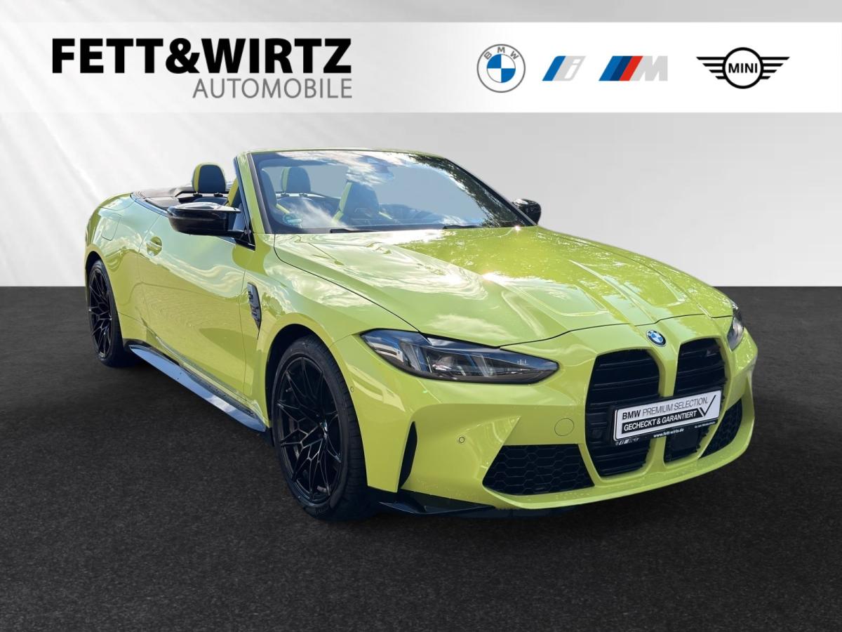 BMW M4 Competition Cabrio mit M xDrive Originalaufnahme BMW M4 Competition Cabrio mit M xDrive Originalaufnahme