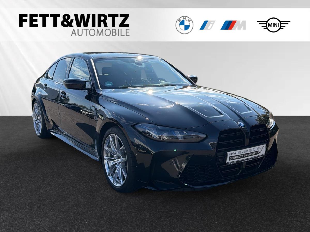 BMW M3 Competition Limousine mit M xDrive Originalaufnahme BMW M3 Competition Limousine mit M xDrive Originalaufnahme