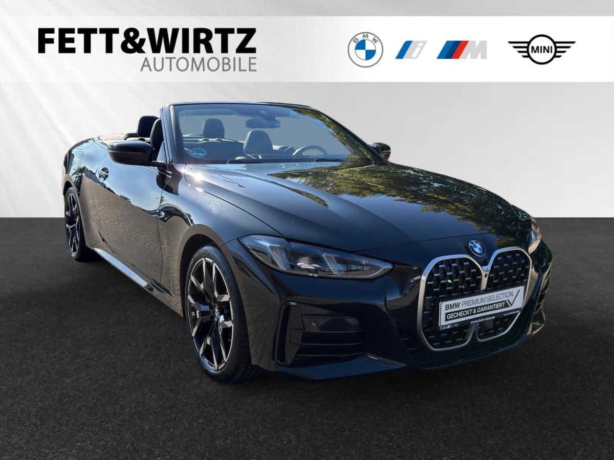 BMW 430i xDrive Cabrio Originalaufnahme BMW 430i xDrive Cabrio Originalaufnahme