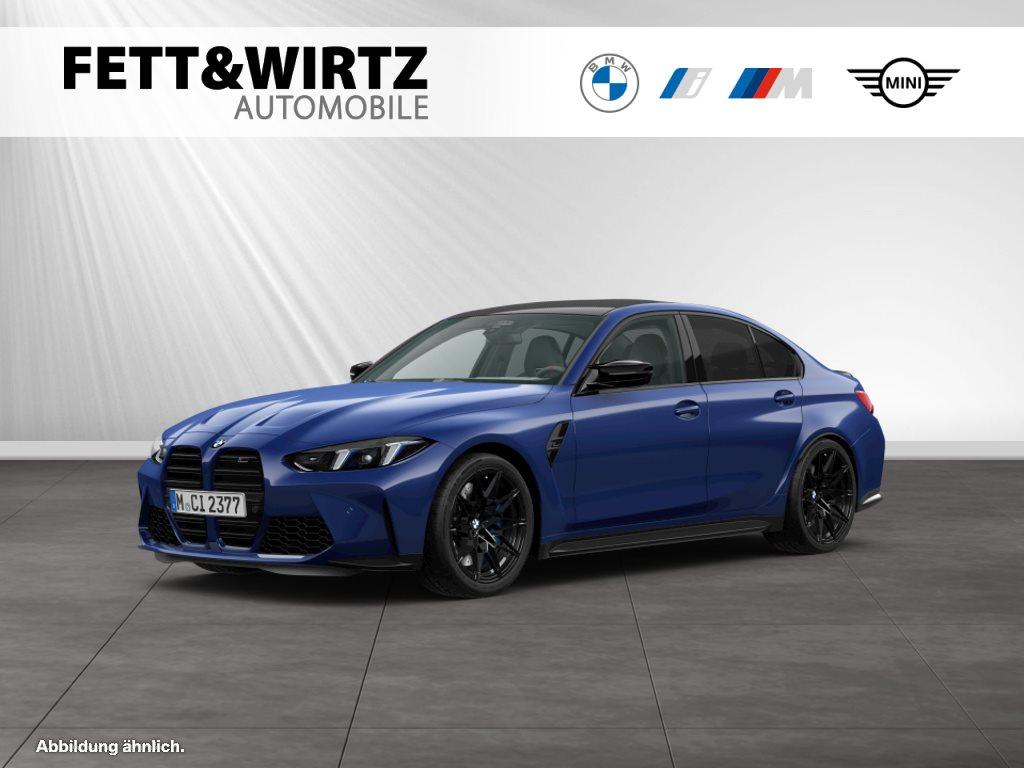 BMW M3 Competition Limousine mit M xDrive Originalaufnahme BMW M3 Competition Limousine mit M xDrive Originalaufnahme