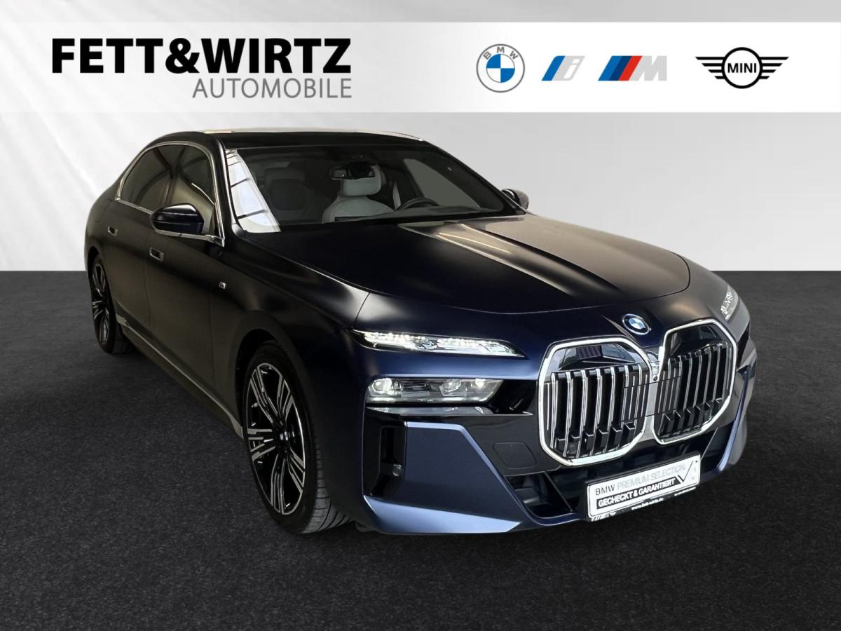 BMW 750e xDrive Limousine Originalaufnahme BMW 750e xDrive Limousine Originalaufnahme
