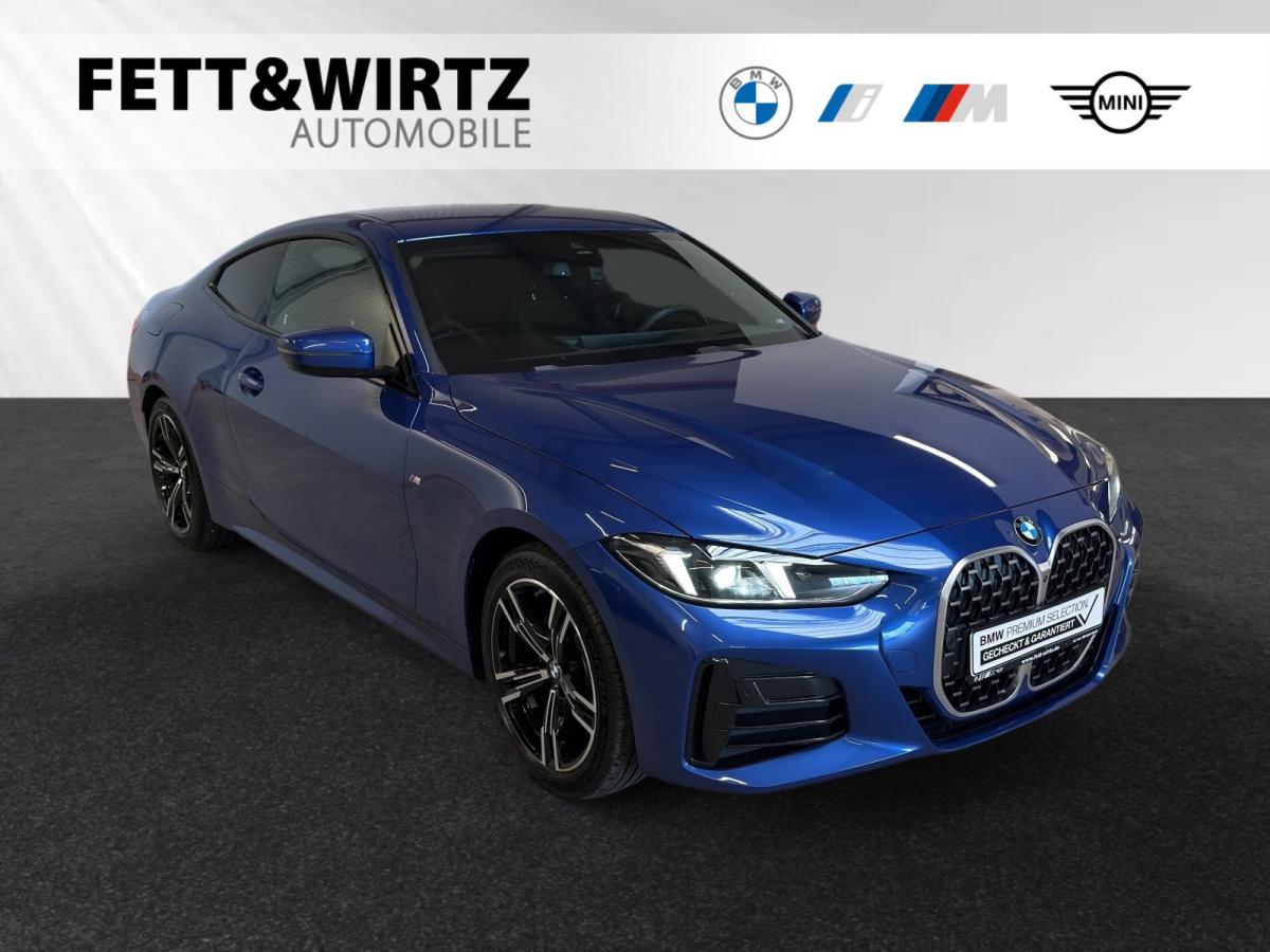 BMW 420d xDrive Coupé Originalaufnahme BMW 420d xDrive Coupé Originalaufnahme
