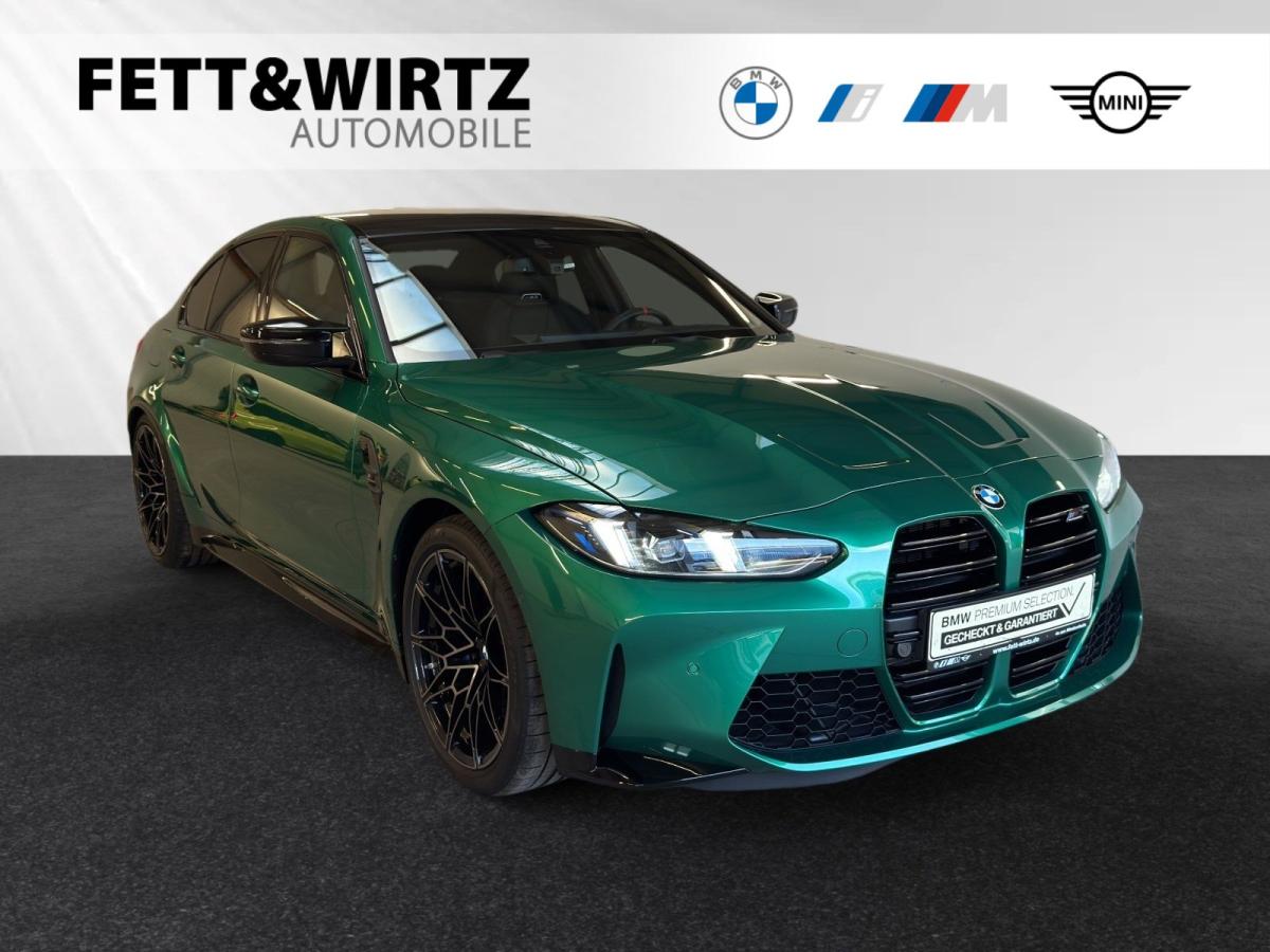 BMW M3 Competition Limousine mit M xDrive Originalaufnahme BMW M3 Competition Limousine mit M xDrive Originalaufnahme