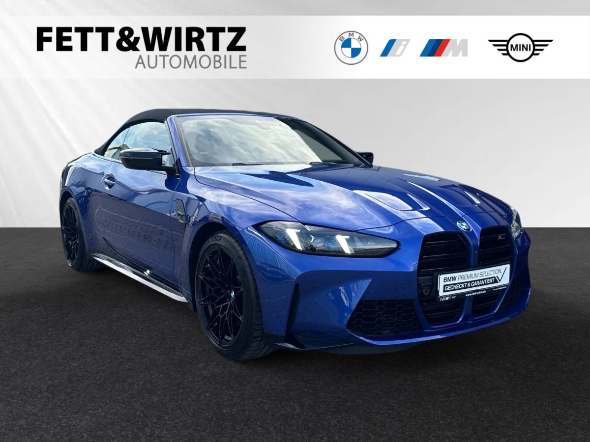 BMW M4 Competition Cabrio mit M xDrive Originalaufnahme BMW M4 Competition Cabrio mit M xDrive Originalaufnahme