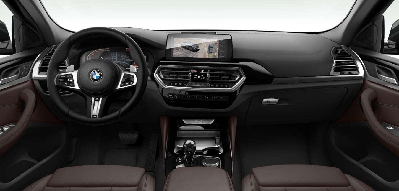 BMW BMW X im Innenraum von vorne