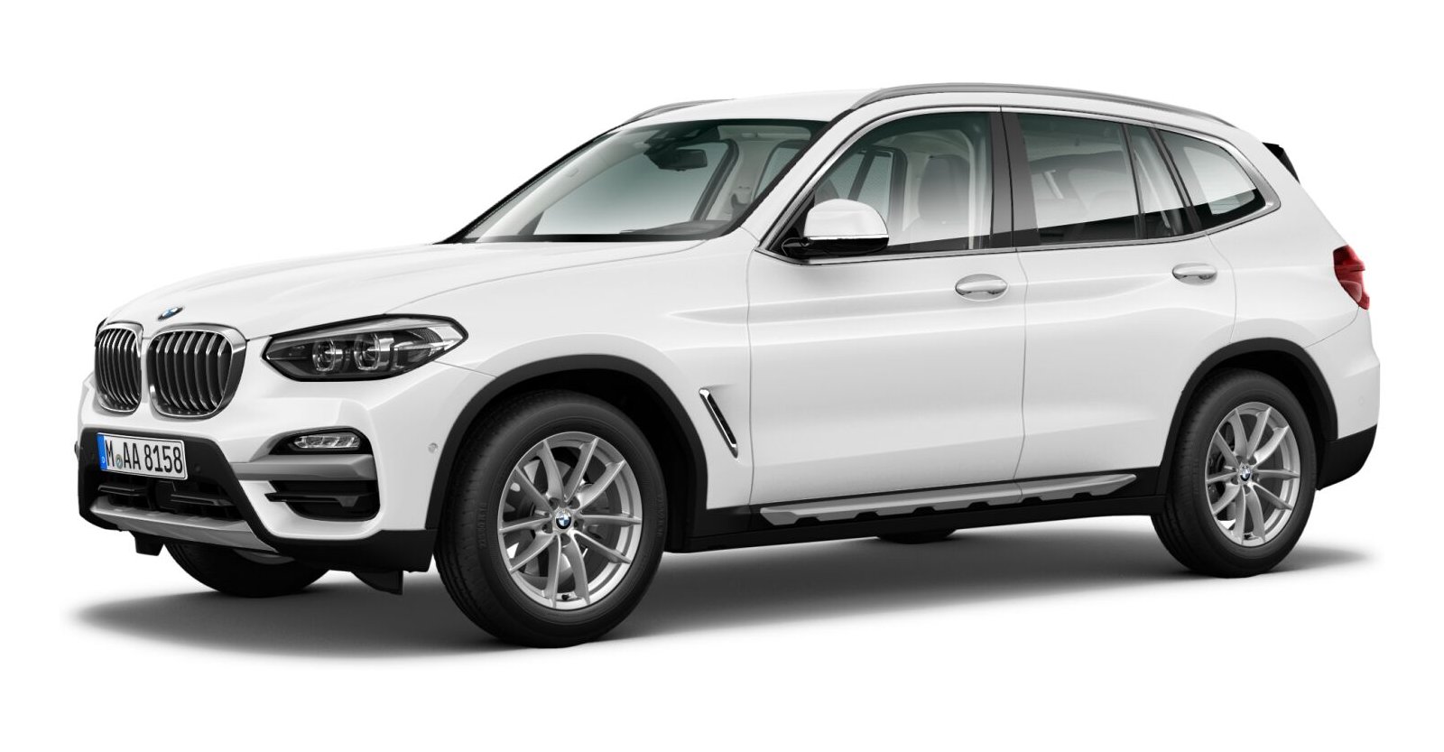 BMW BMW X in Weiß von vorne BMW BMW X in Weiß von vorne