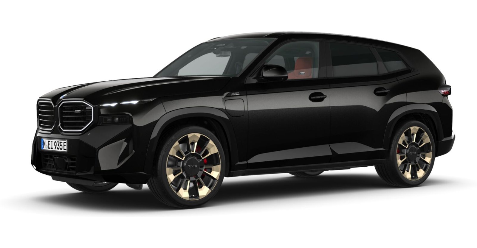 BMW BMW M in Schwarz von vorne BMW BMW M in Schwarz von vorne